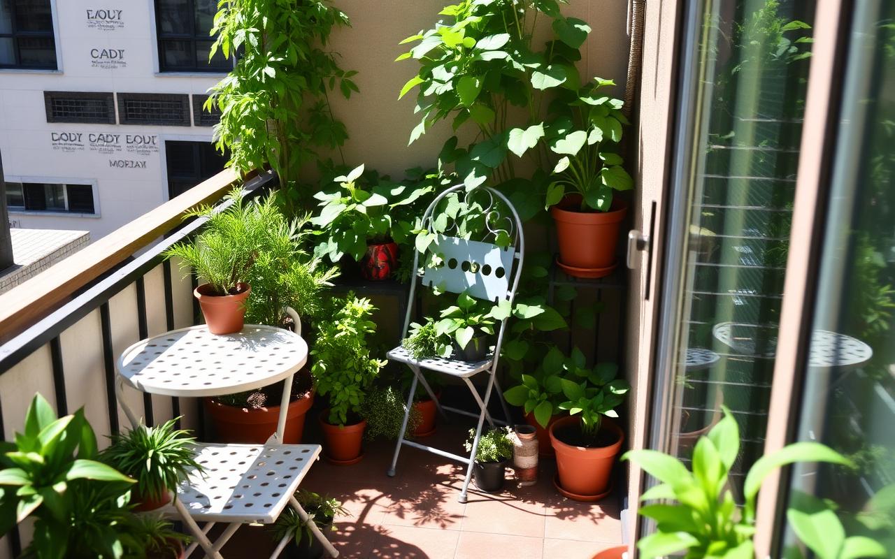 Bu 4 m²'lik balkon bir ormana ve bir fenomene dönüştü